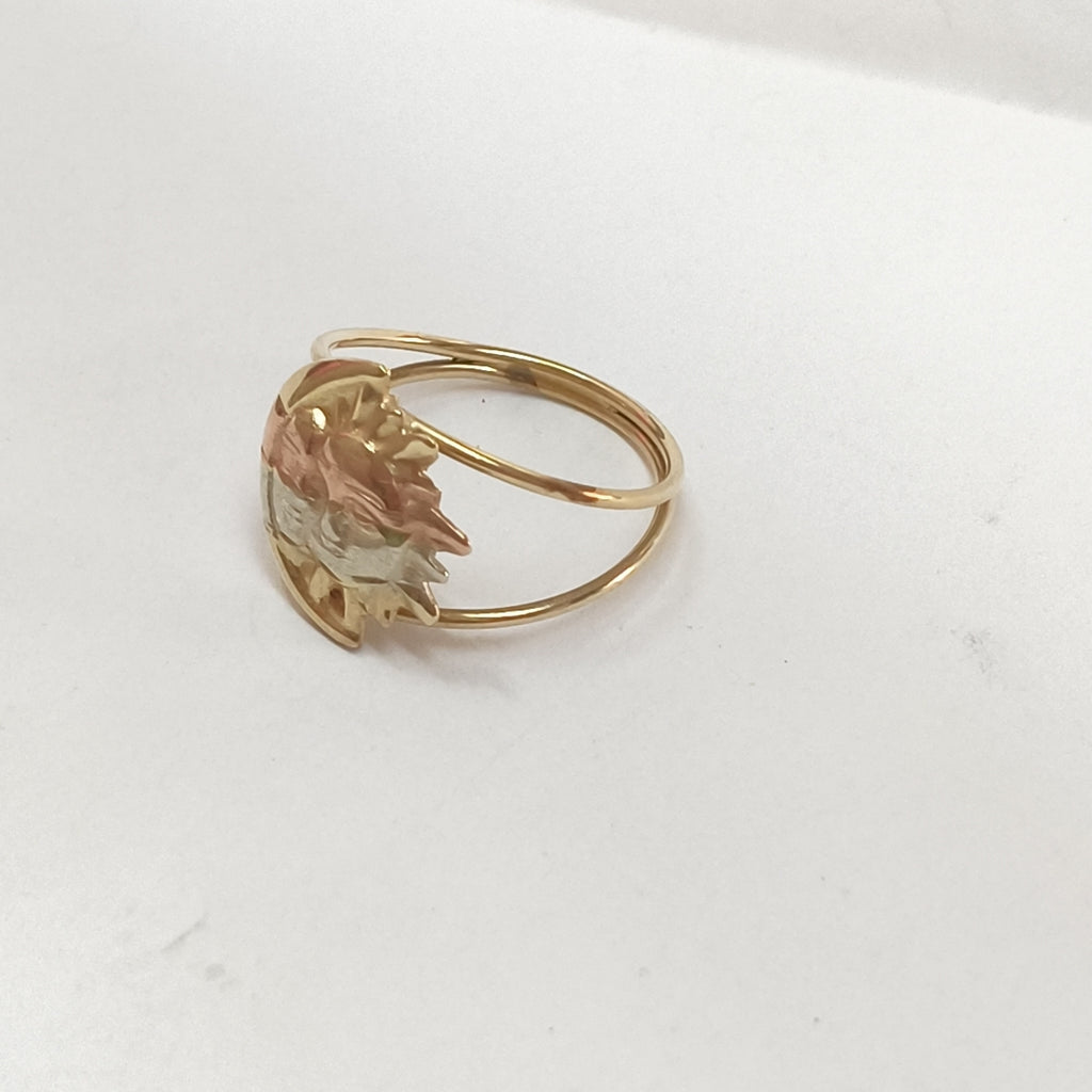 ANILLITO ORO,ORO COMBINADO 10 K 2,20 GRMS (SEMINUEVO)