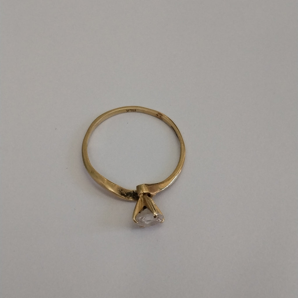ANILLO ORO 10 K 1,10 GRMS (SEMINUEVO)