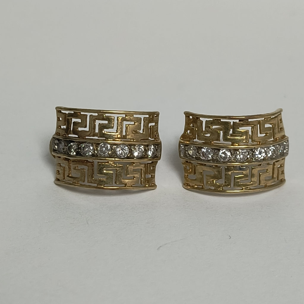 ARETES PAR ORO 10 K 3,80 GRMS (SEMINUEVO)