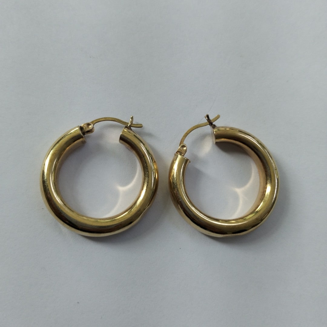 ARRACADAS PAR ORO 14 K 4.2 GRMS (SEMINUEVO)