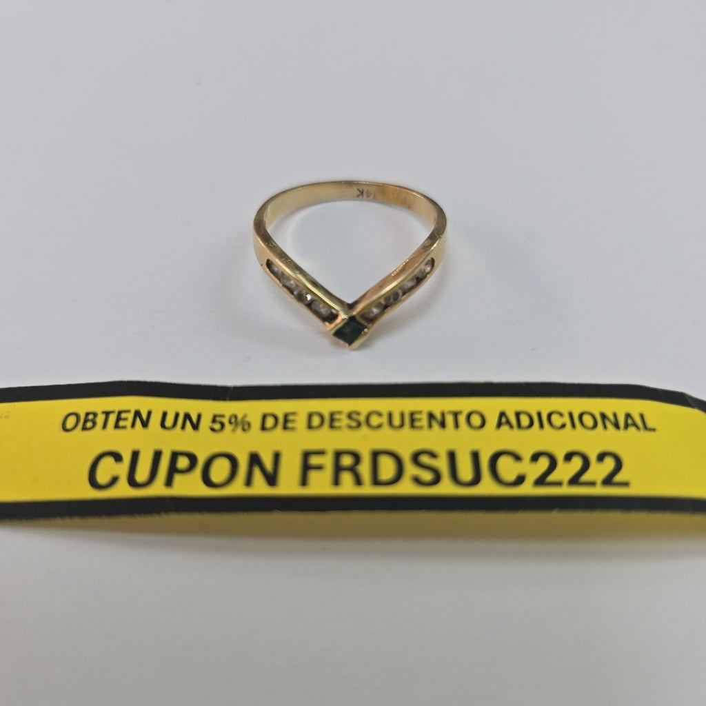 ANILLO ORO 14 K 2,20 GRMS (SEMINUEVO)
