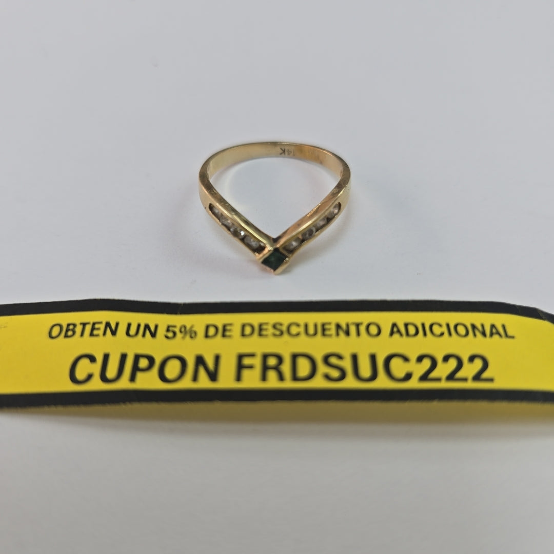 ANILLO ORO 14 K 2,20 GRMS (SEMINUEVO)