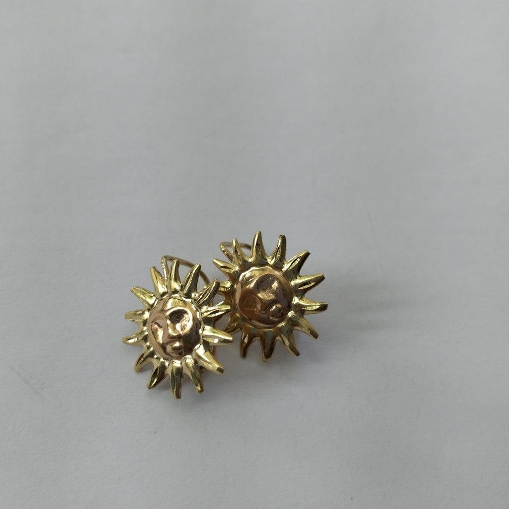 ARETES PAR ORO 14 K 3,10 GRMS (SEMINUEVO)