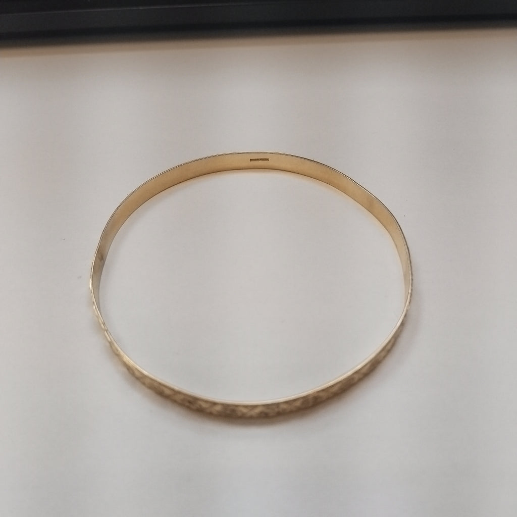 PULSERA RIGIDA ORO 14 K 8.1 GRMS (SEMINUEVO)