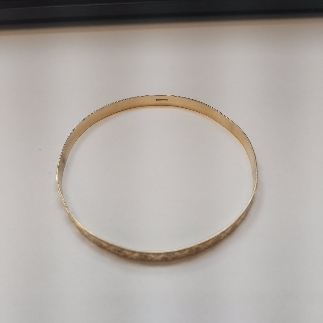 PULSERA RIGIDA ORO 14 K 8.1 GRMS (SEMINUEVO)