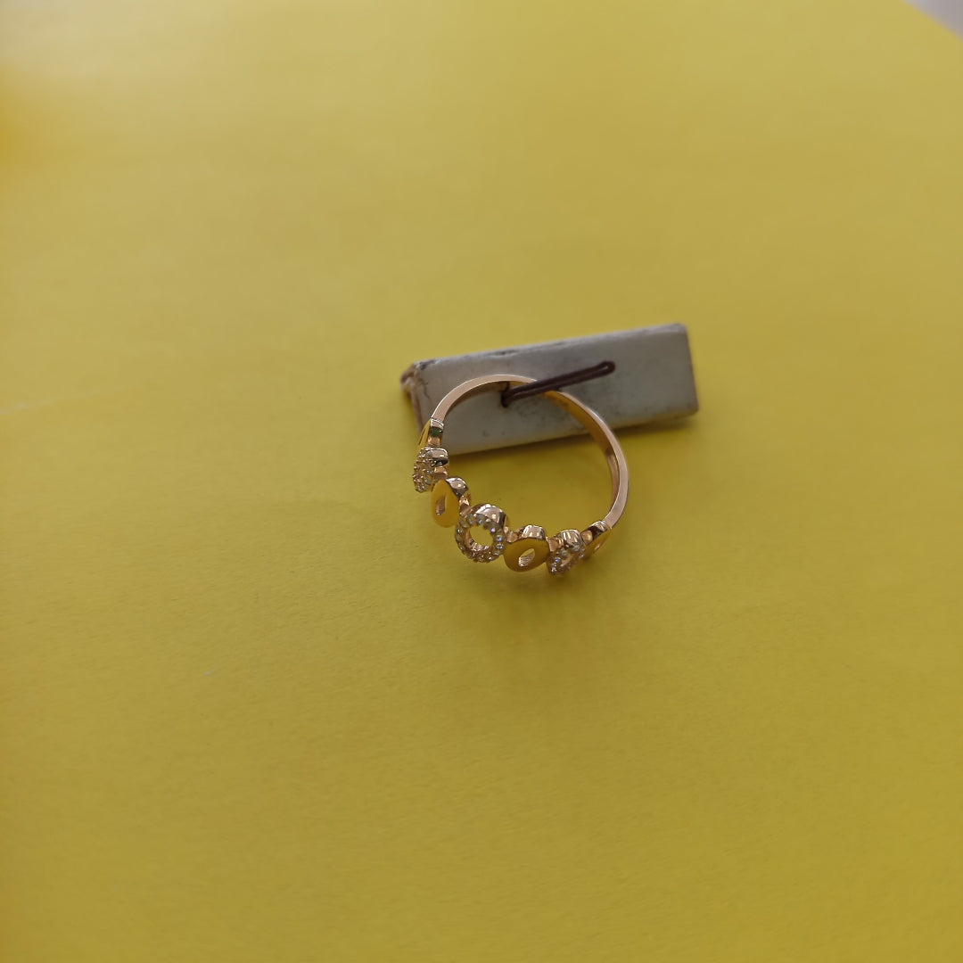 ANILLOS DAMA ORO 14K 2 (NUEVO)