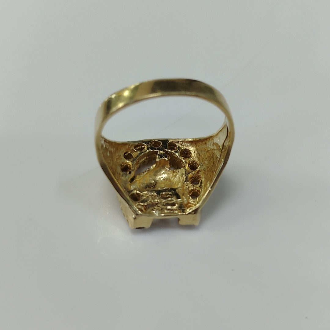 ANILLO ORO 14 K 9 GRMS (SEMINUEVO)