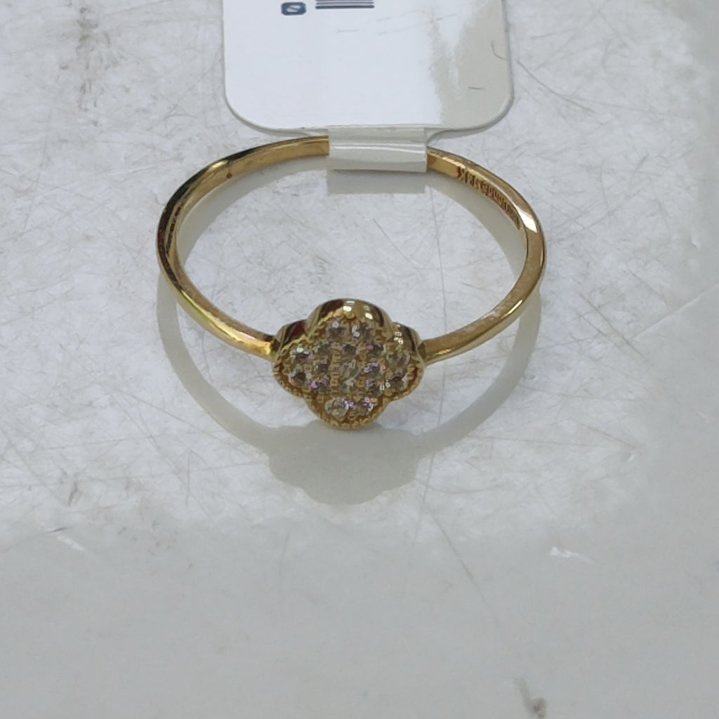 ANILLOS DAMA ORO 14K 0.8 (NUEVO)