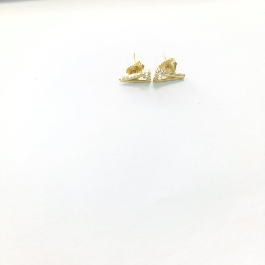 BROQUELES PAR ORO 14 K 1 GRMS (SEMINUEVO)