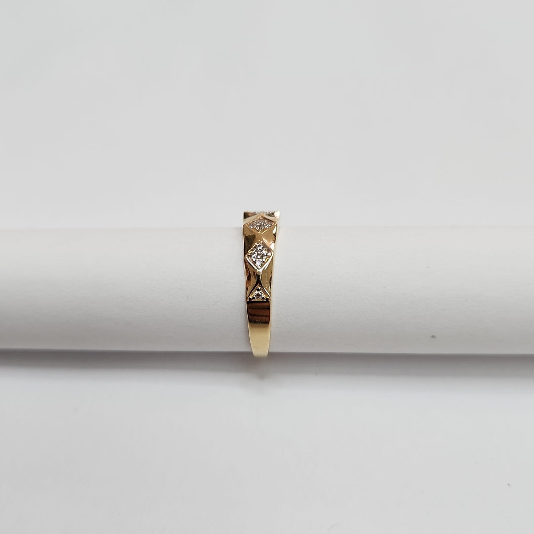 ANILLOS DAMA ORO 14K 2 (NUEVO)