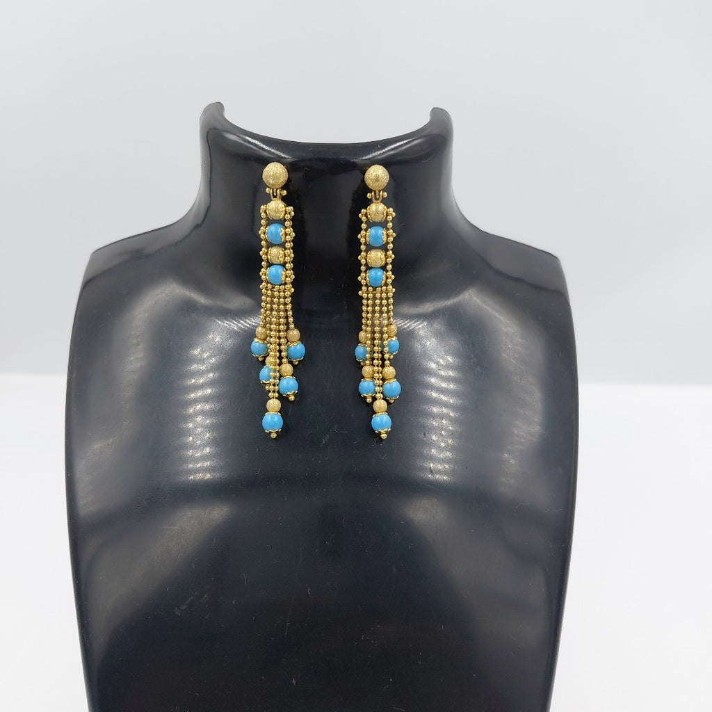 ARETES PAR ORO 14 K 7.7 GRMS (SEMINUEVO)