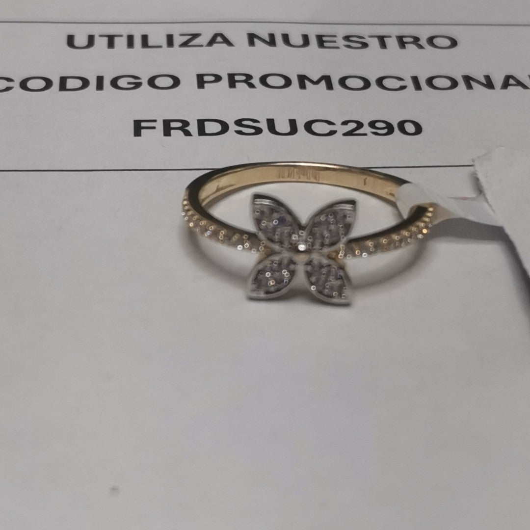 ANILLOS DAMA ORO 14K 2 (NUEVO)