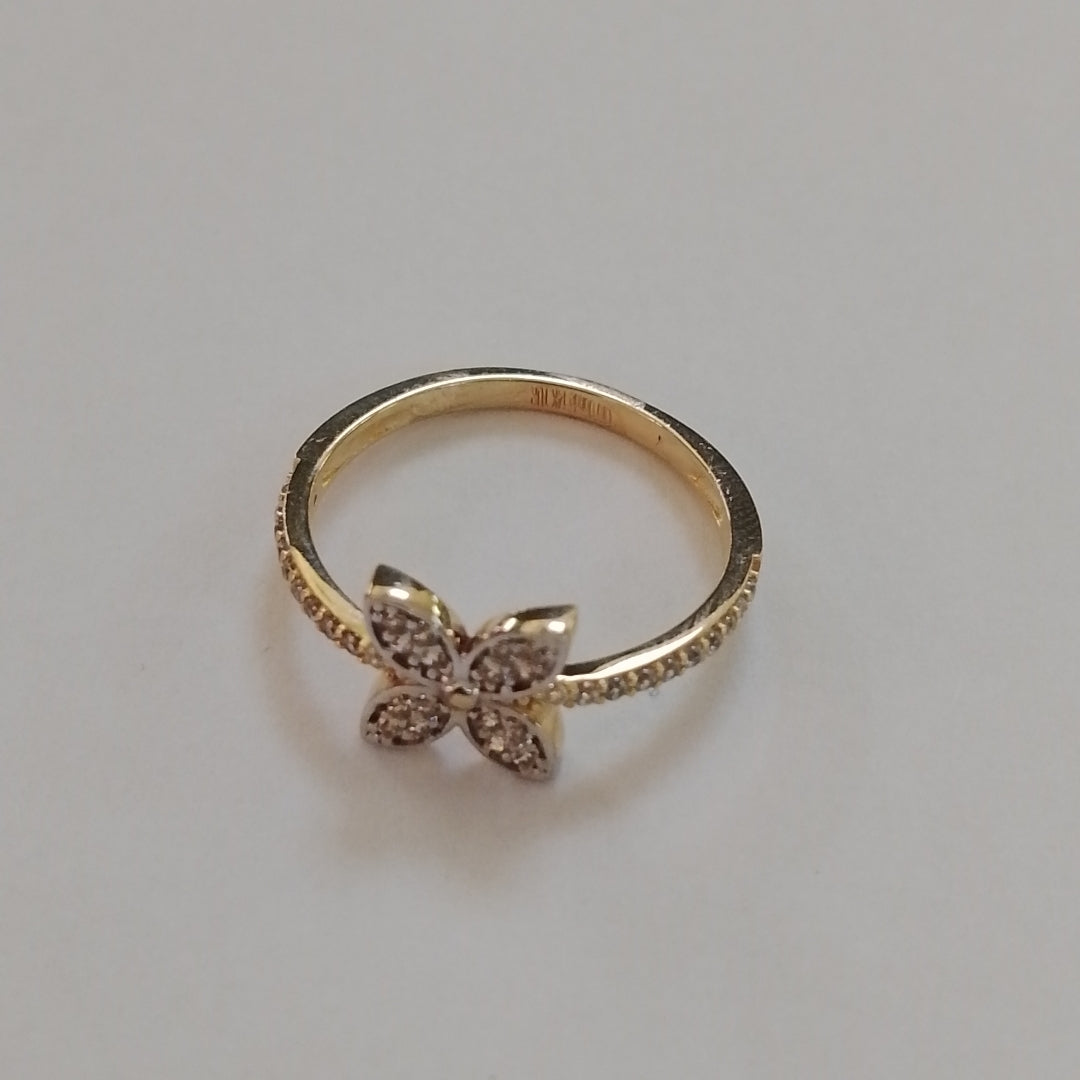 ANILLOS DAMA ORO 14K 2 (NUEVO)