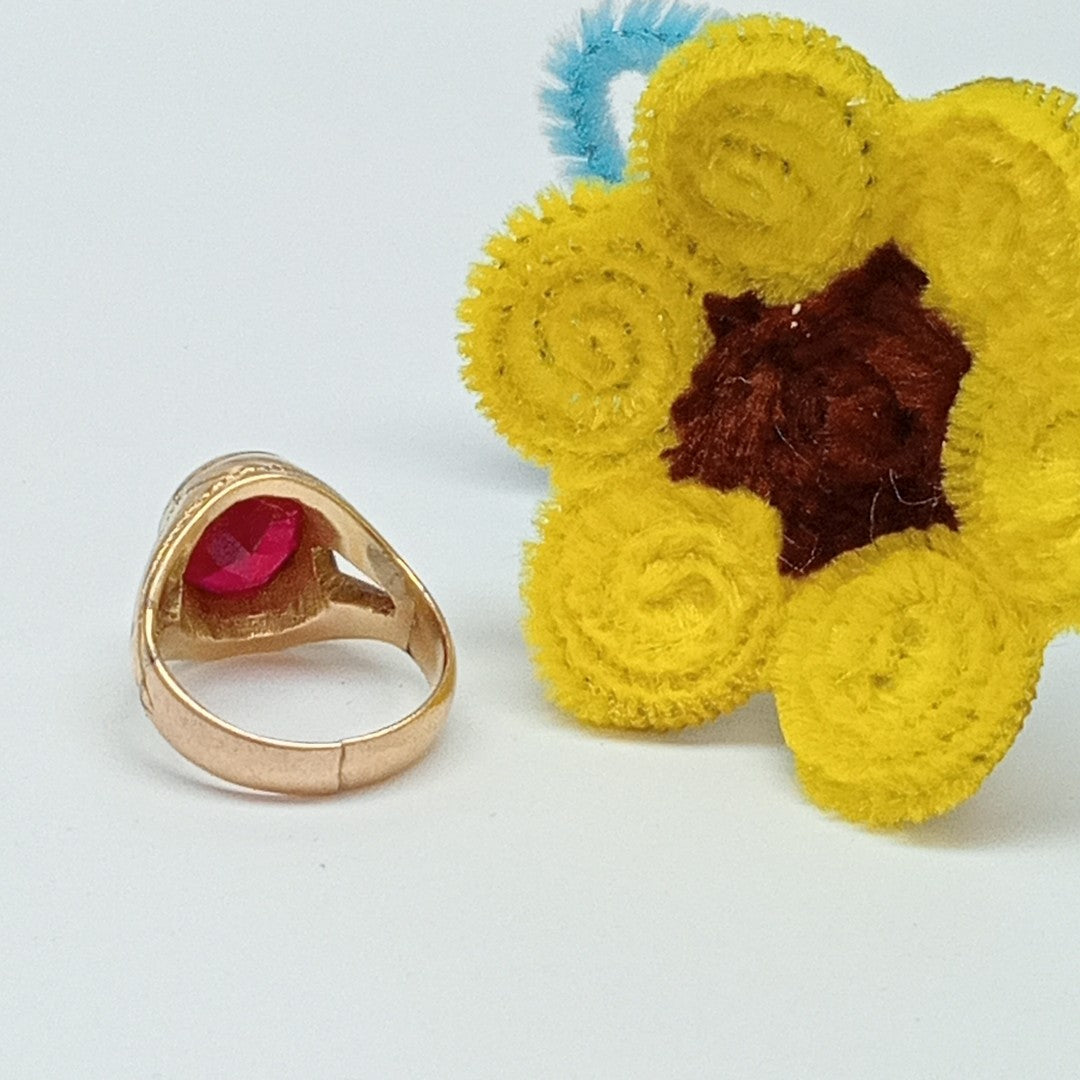 ANILLO ORO 8 K 9,40 GRMS (SEMINUEVO)