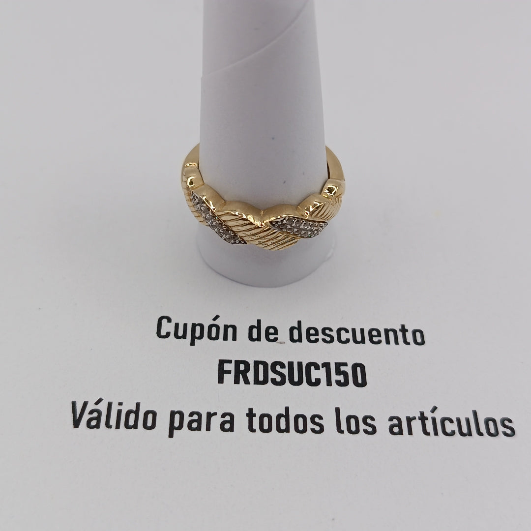 ANILLOS DAMA ORO 10K 2.7 (NUEVO)