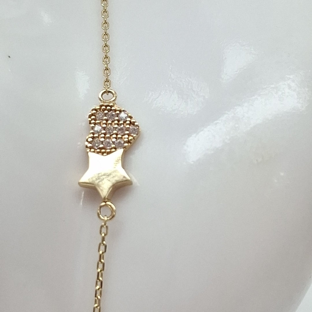 PULSERAS DAMA ORO 14K 1.3 (NUEVO)