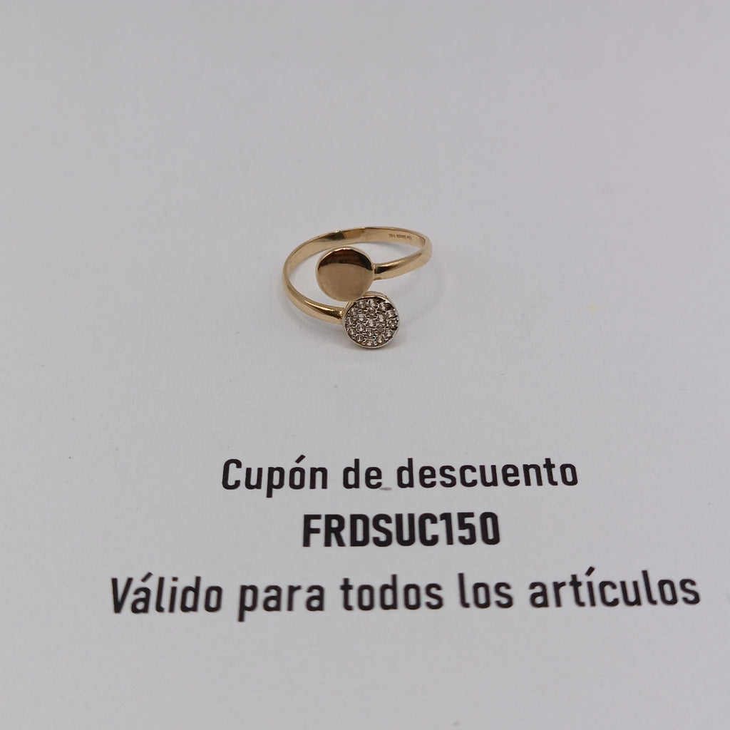 ANILLOS DAMA ORO 14K 1.5 (NUEVO)