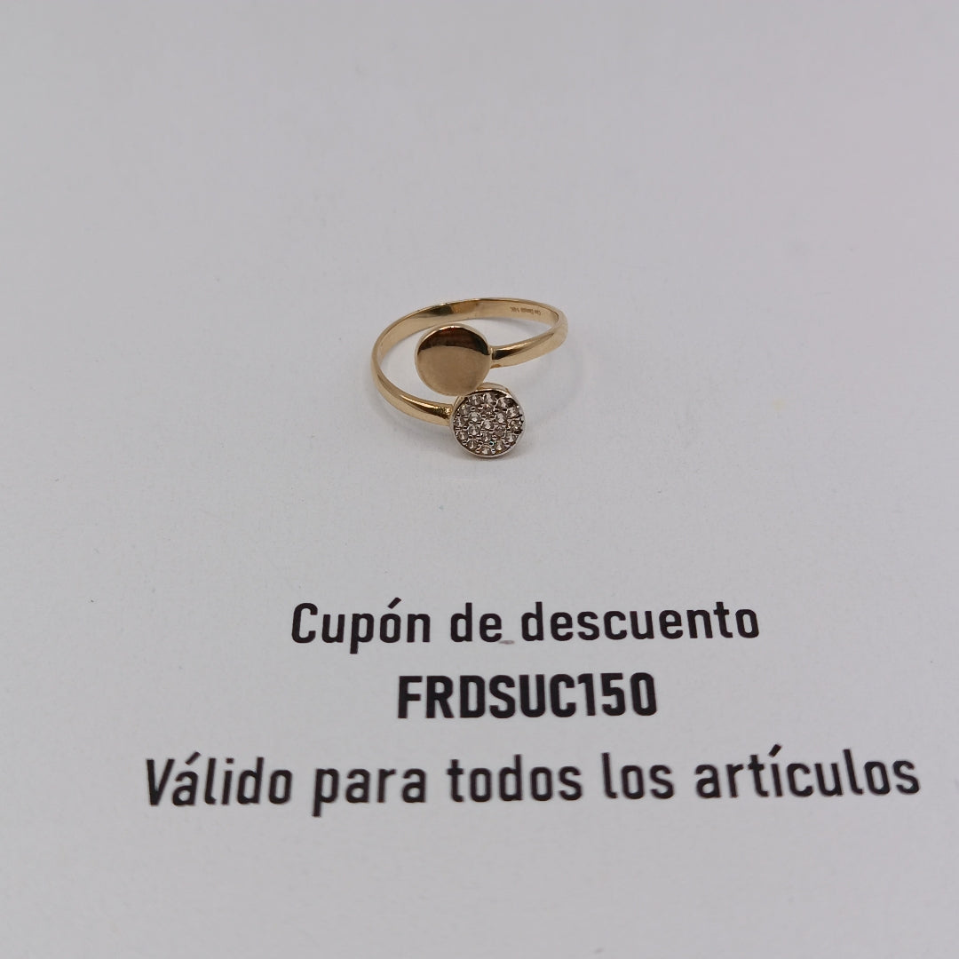 ANILLOS DAMA ORO 14K 1.5 (NUEVO)