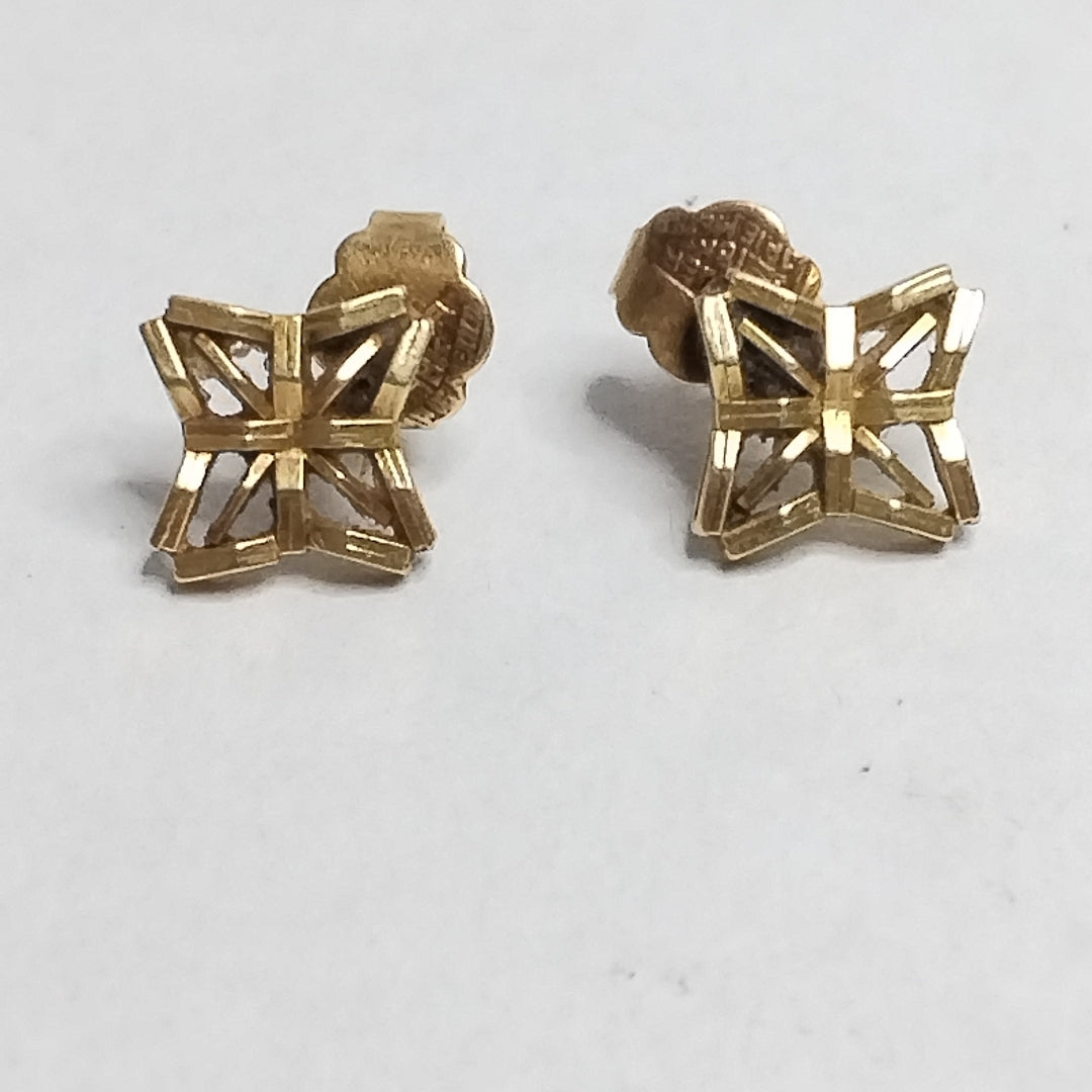 ARETES PAR ORO 18 K 2,00 GRMS (SEMINUEVO)