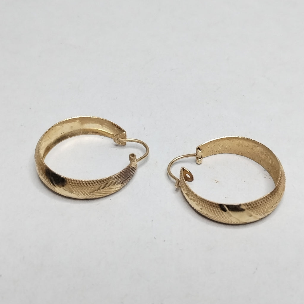 ARRACADAS PAR ORO 14 K 2,80 GRMS (SEMINUEVO)