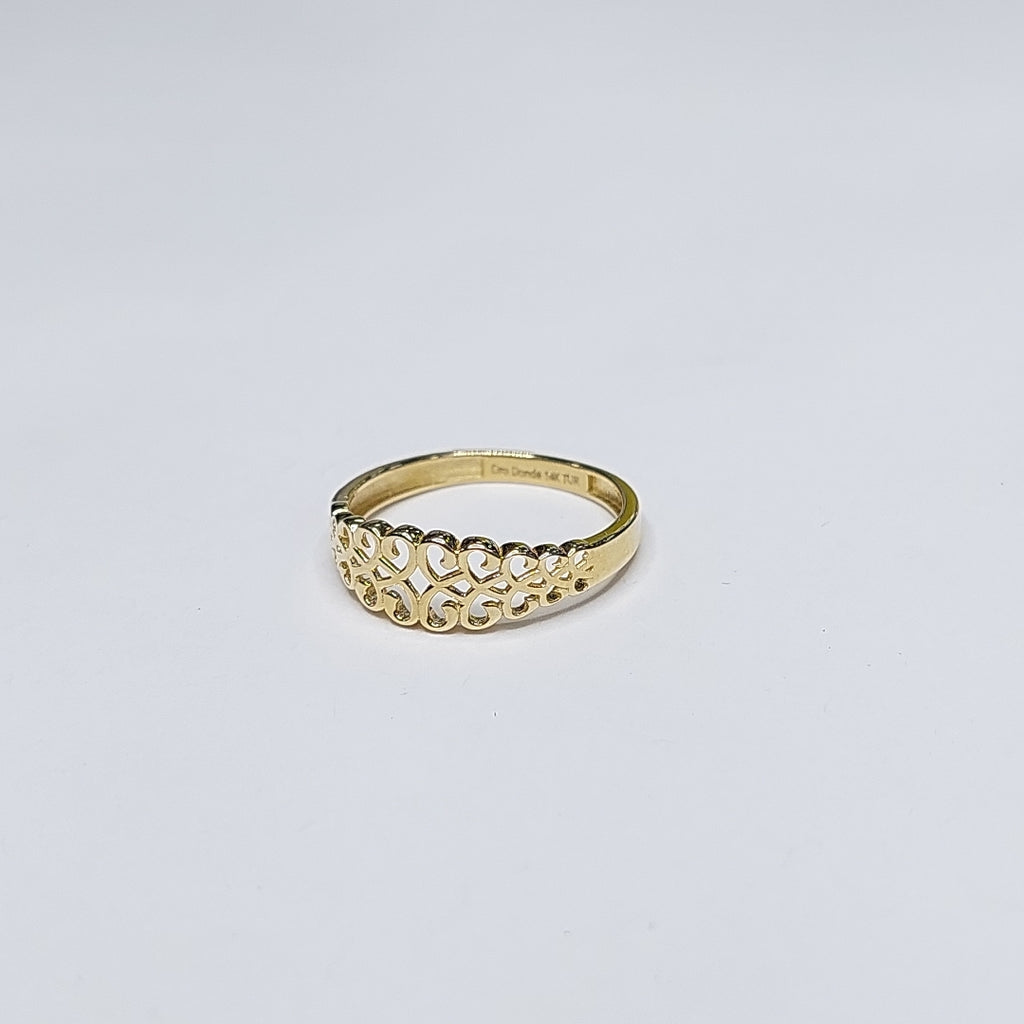 ANILLOS DAMA ORO 14K 1.4 (NUEVO)