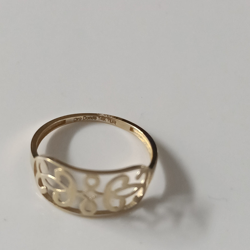 ANILLOS DAMA ORO 14K 1.1 (NUEVO)