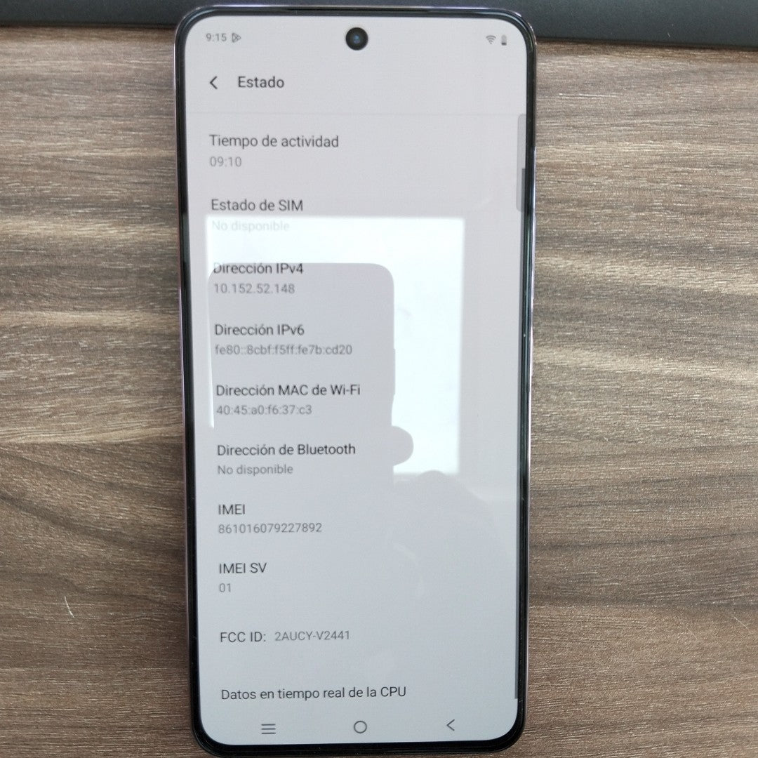 CELULAR VIVO V50 LITE V2441 (2025) 256 GB 8 GB RAM (SEMINUEVO)