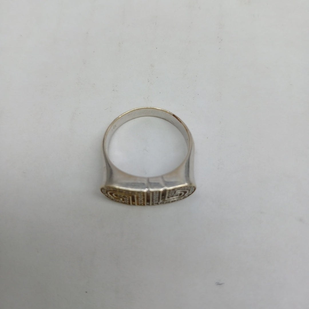 ANILLITO ORO, ORO BLANCO 14 K 4.4 GRMS (SEMINUEVO)