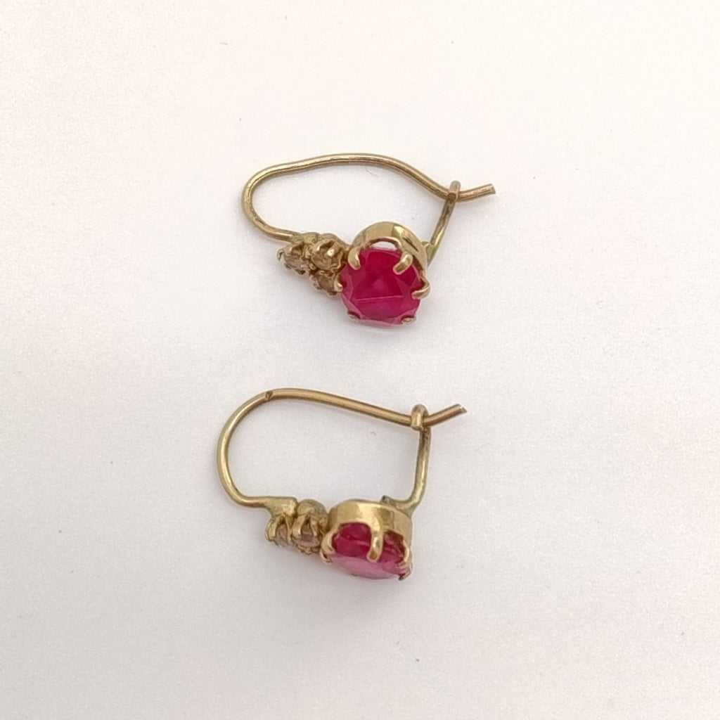 ARETES PAR ORO 10 K 2.2 GRMS (SEMINUEVO)