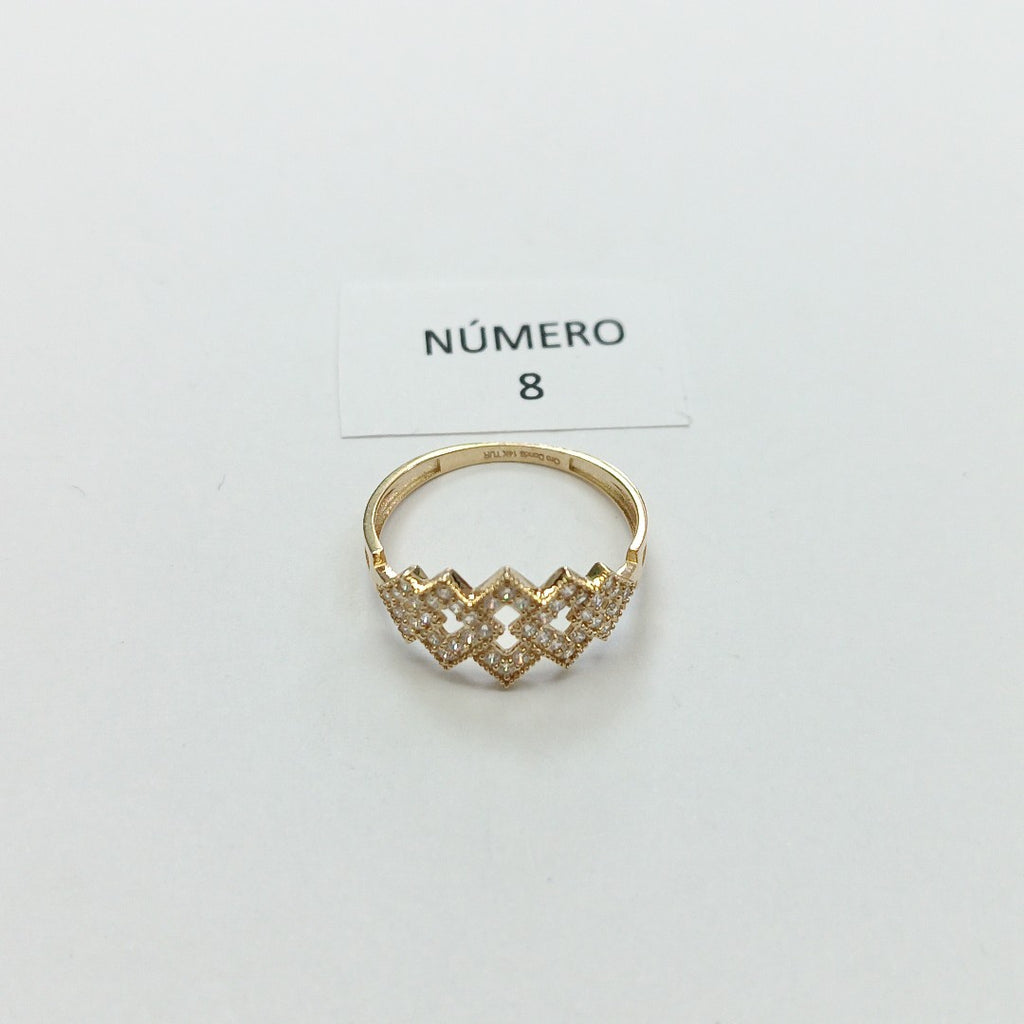ANILLOS DAMA ORO 14K 1.6 (NUEVO)