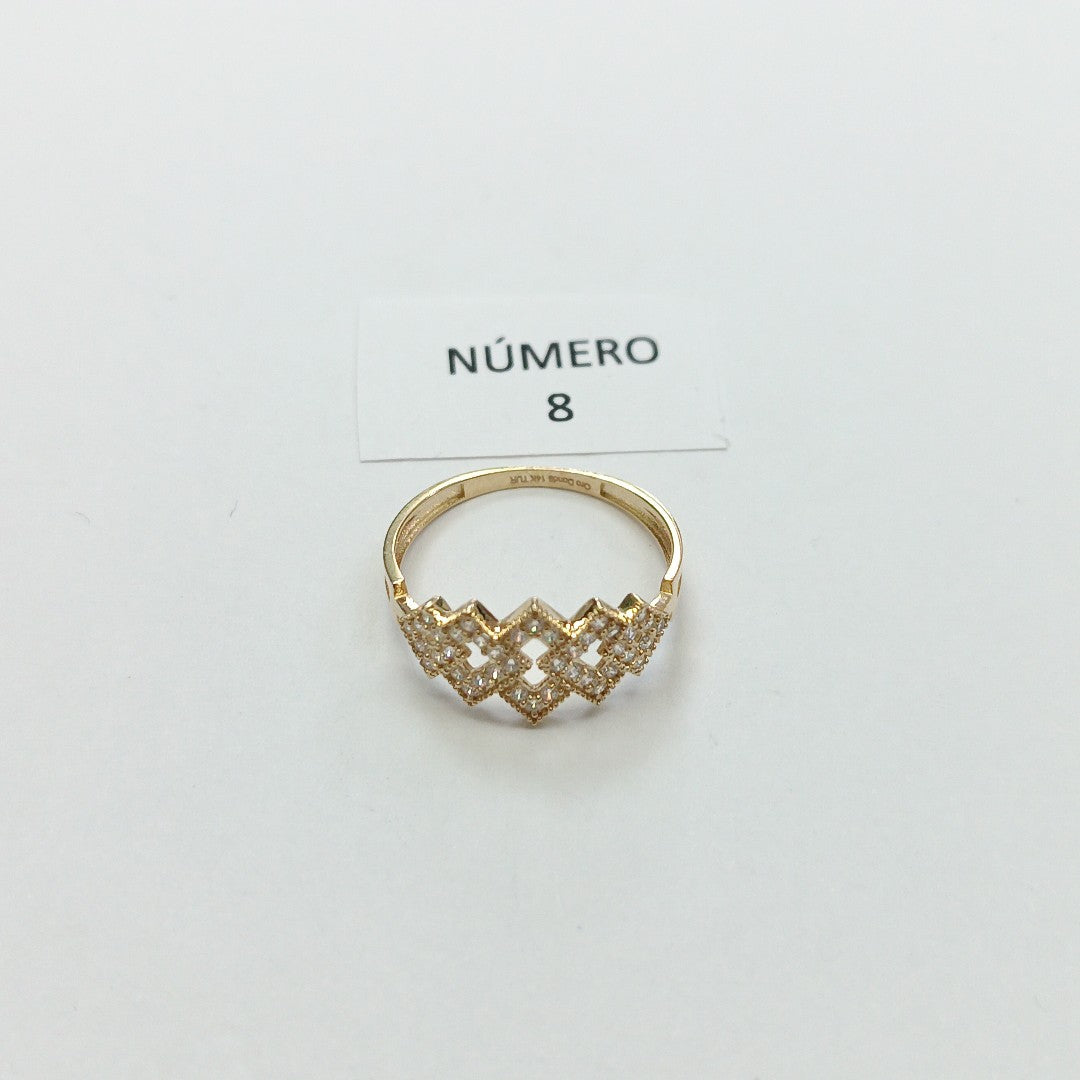 ANILLOS DAMA ORO 14K 1.6 (NUEVO)