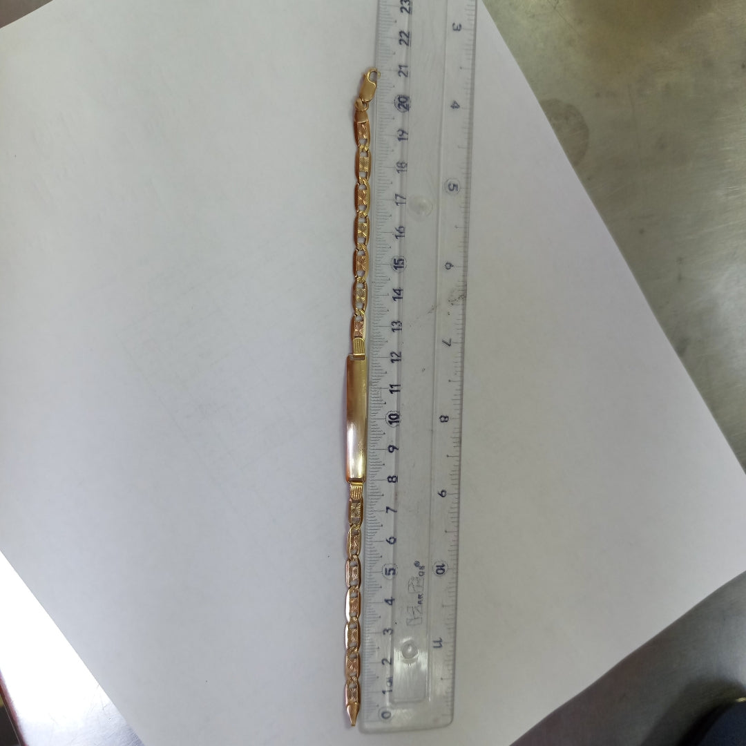 ESCLAVA ORO,RODIADO 14 K 9,50 GRMS (SEMINUEVO)