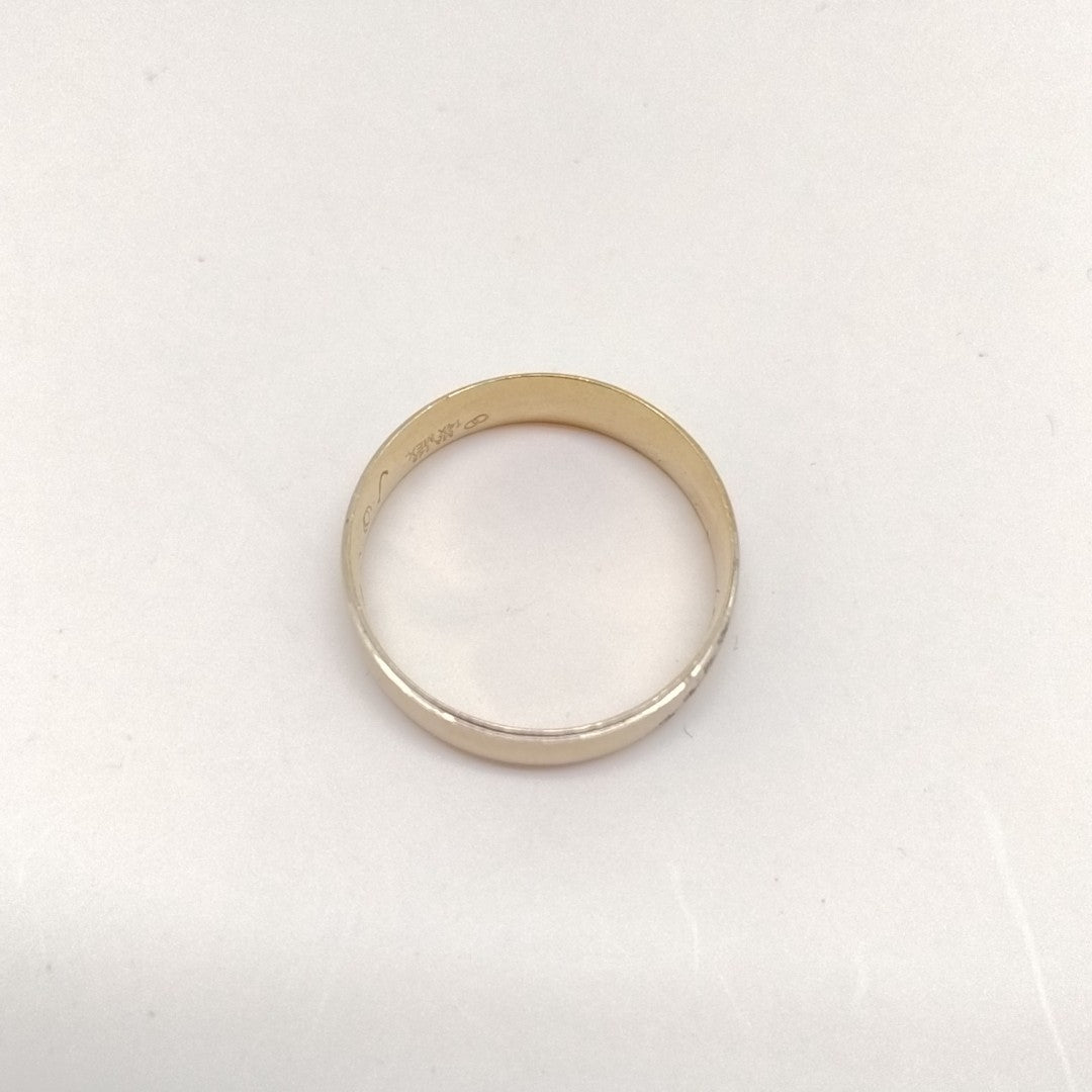 ARGOLLA ORO 14 K 4.3 GRMS (SEMINUEVO)