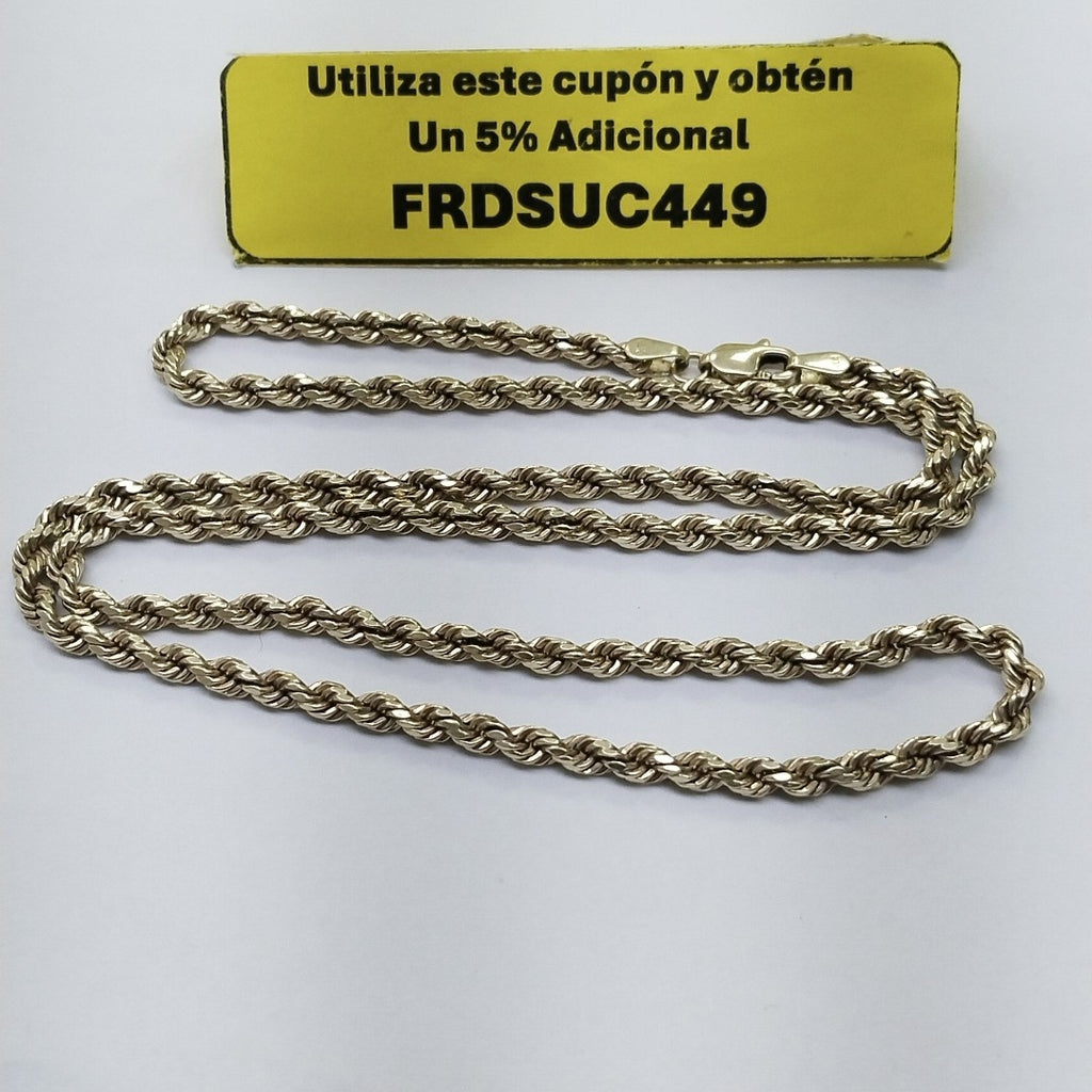 CADENA ORO 10 K 7 GRMS (SEMINUEVO)