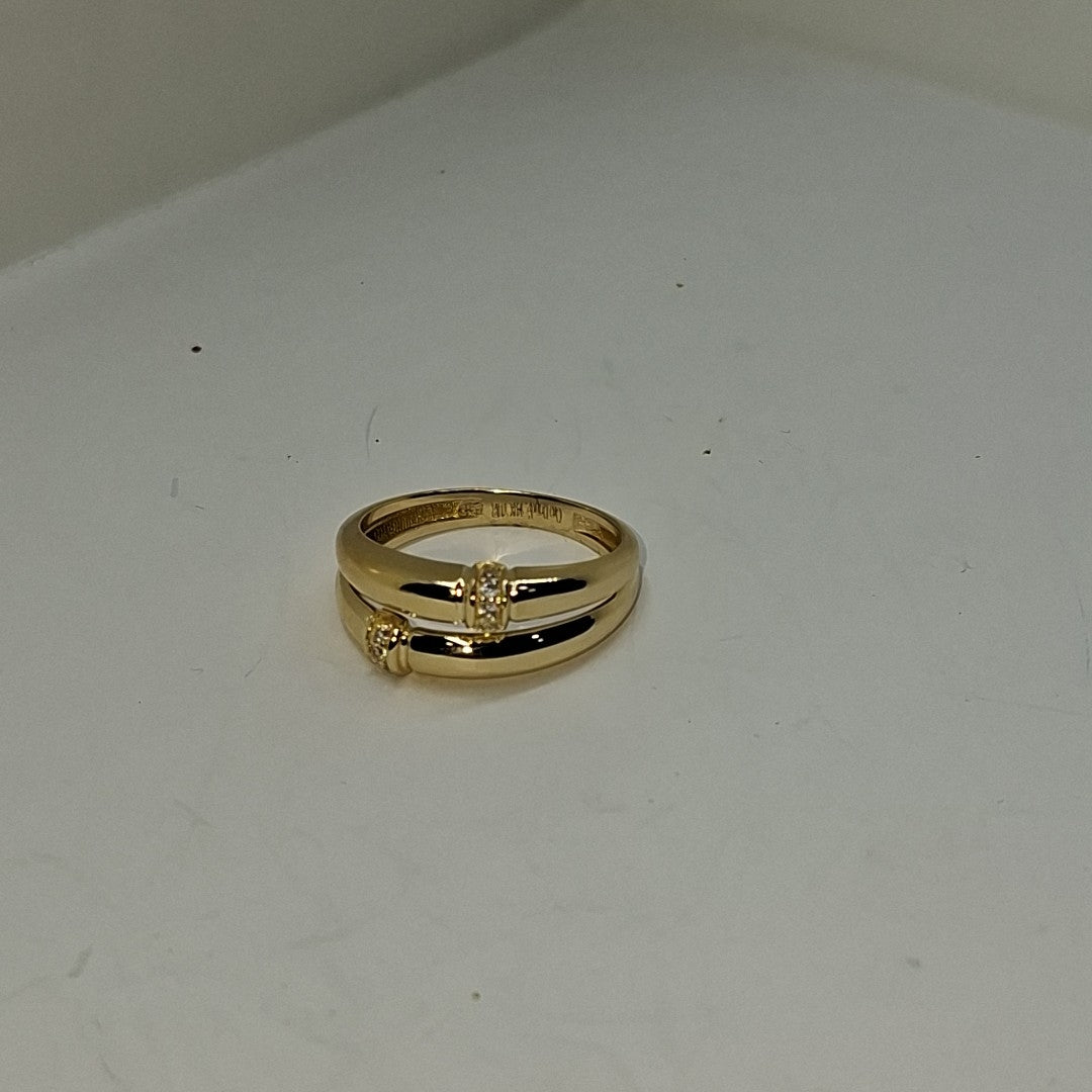 ANILLOS DAMA ORO 14K 2 (NUEVO)