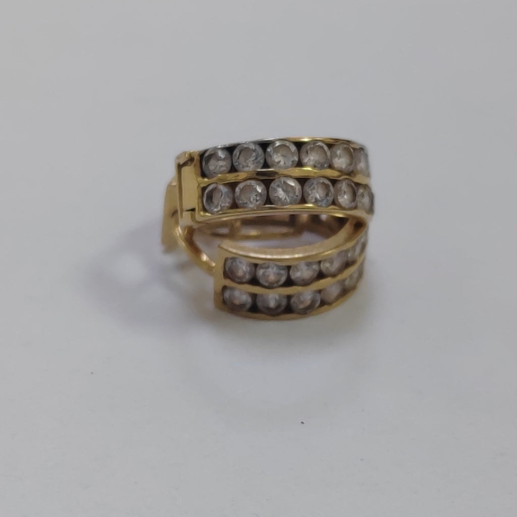 ARRACADAS PAR ORO 14 K 2.2 GRMS (SEMINUEVO)