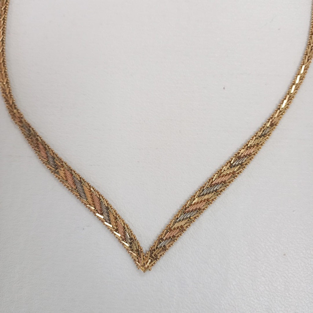 GARGANTILLA ORO 14 K 16.7 GRMS (SEMINUEVO)
