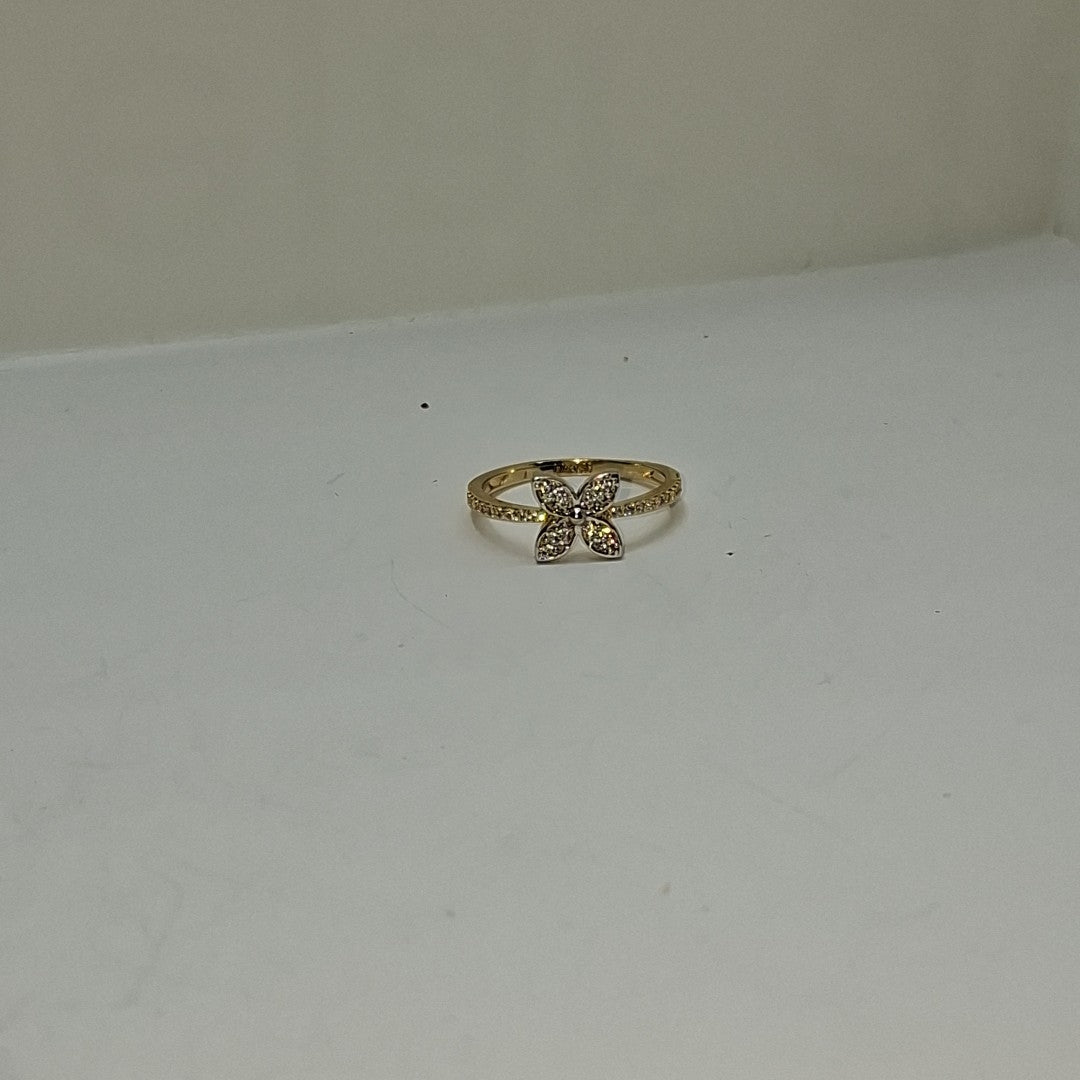 ANILLOS DAMA ORO 14K 2 (NUEVO)