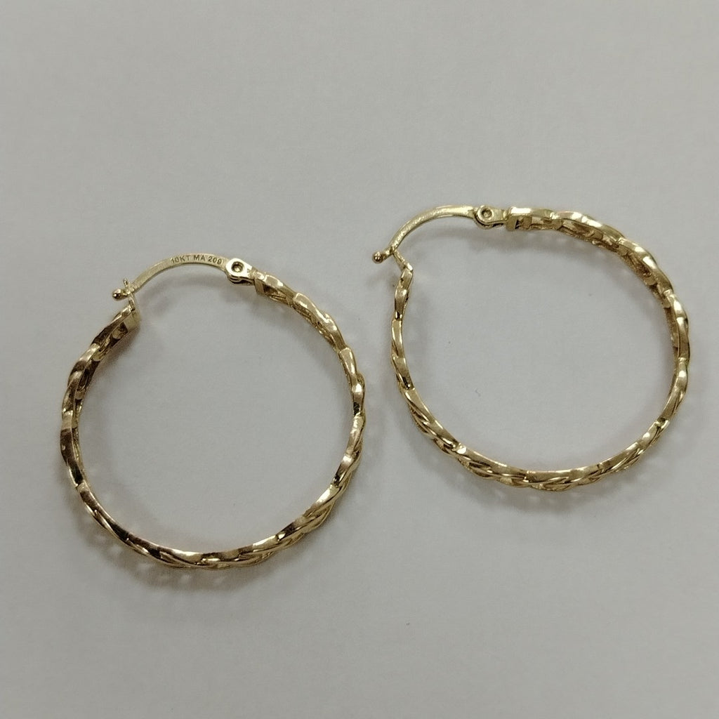ARRACADAS PAR ORO 10 K 3,10 GRMS (SEMINUEVO)