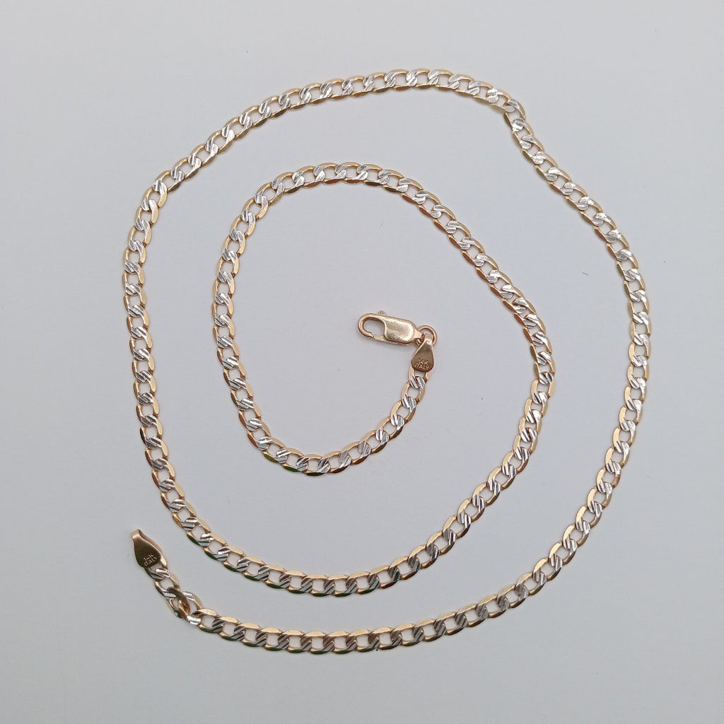 CADENA ORO,RODIADO 14 K 10,30 GRMS (SEMINUEVO)