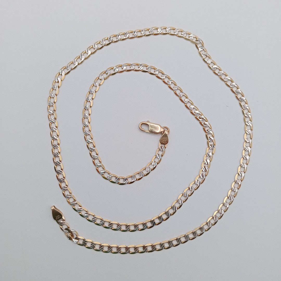 CADENA ORO,RODIADO 14 K 10,30 GRMS (SEMINUEVO)