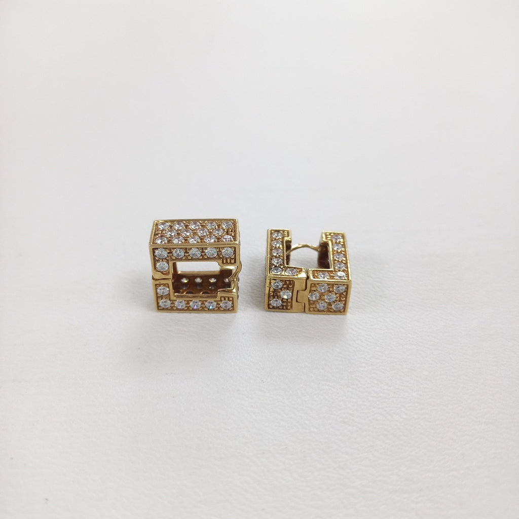 ARETES PAR ORO 14 K 11.7 GRMS (SEMINUEVO)