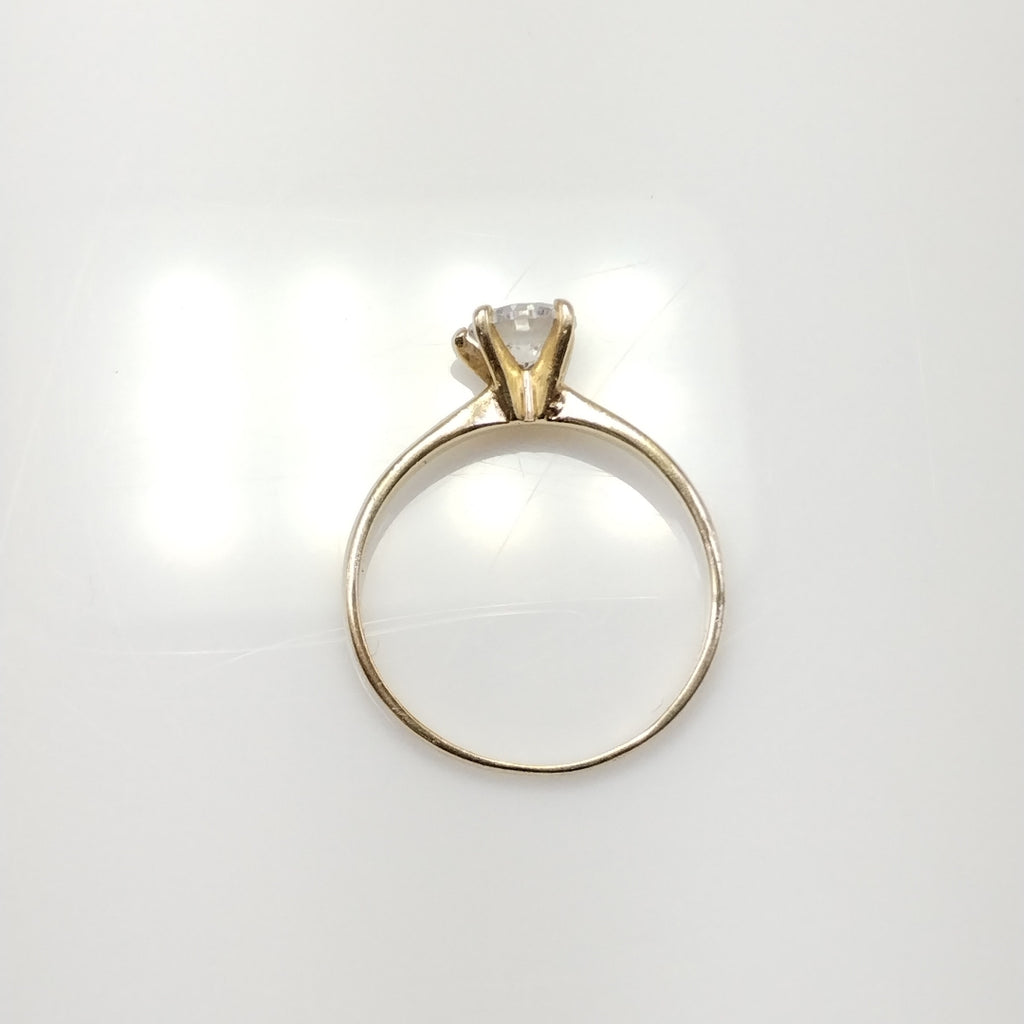 SOLITARIO ORO 14 K 1.8 GRMS (SEMINUEVO)