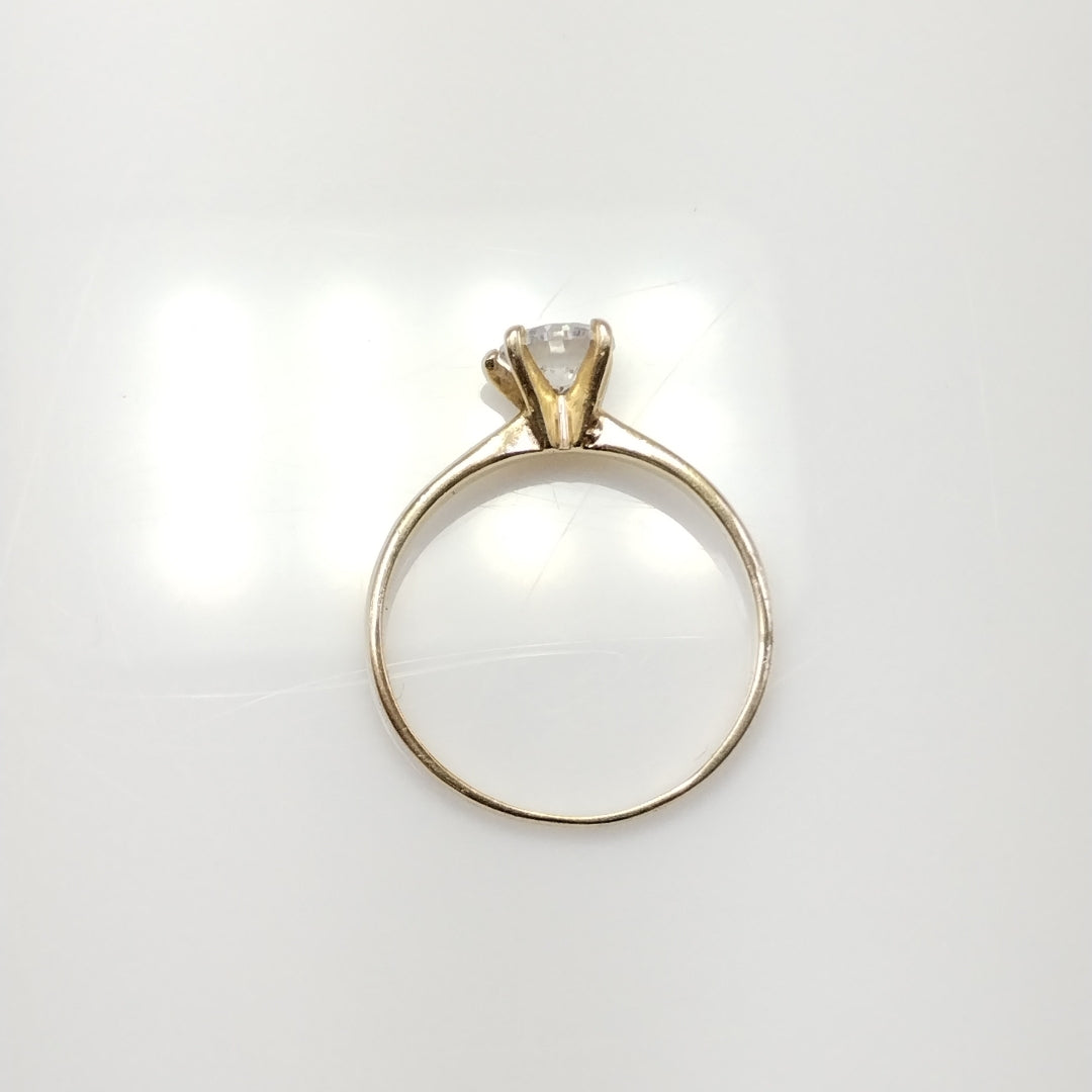 SOLITARIO ORO 14 K 1.8 GRMS (SEMINUEVO)