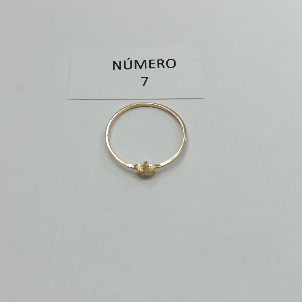 ANILLOS DAMA ORO 14K 0.8 (NUEVO)