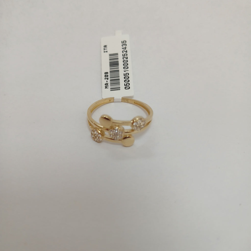 ANILLOS DAMA ORO 14K 2 (NUEVO)