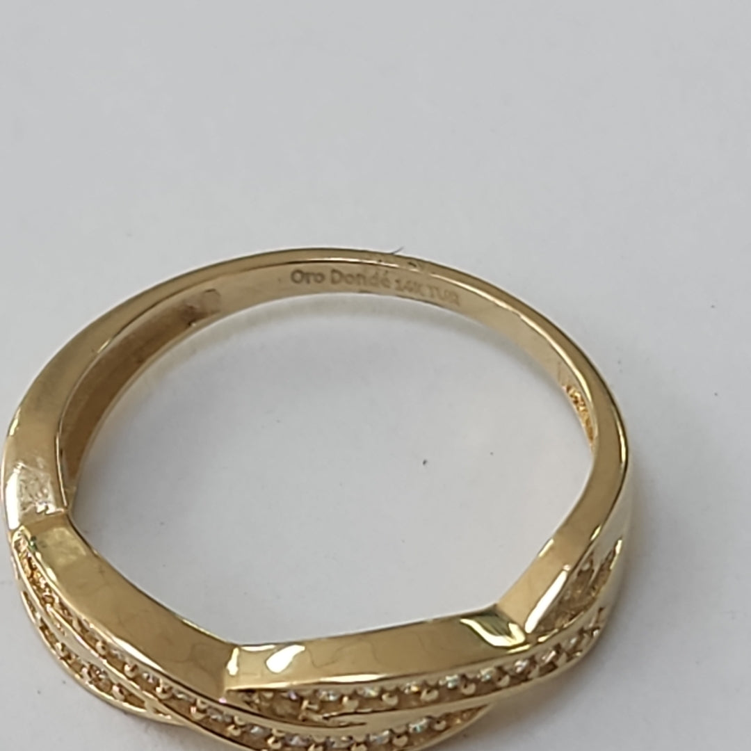 ANILLOS DAMA ORO 14K 2.4 (NUEVO)