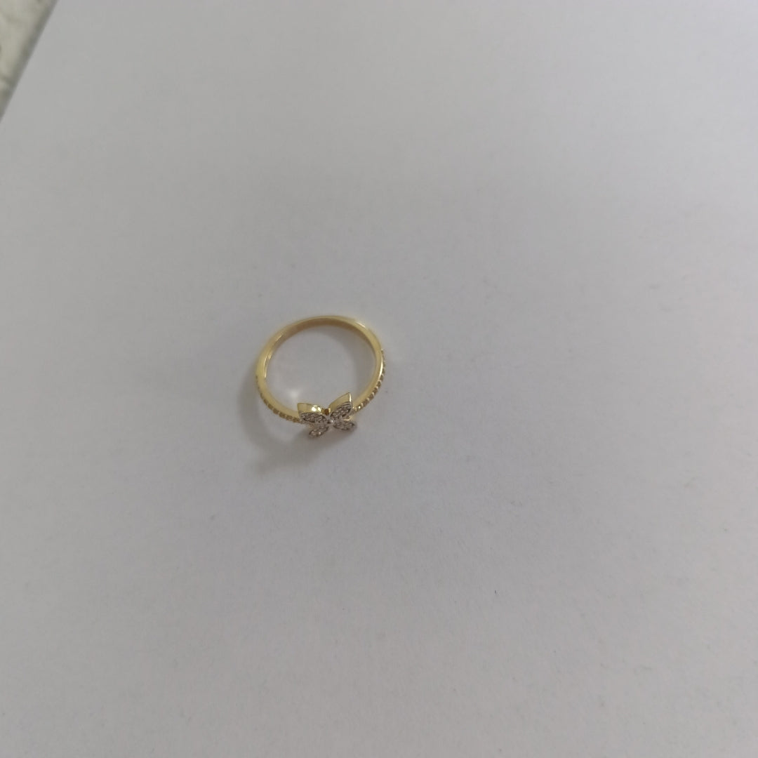 ANILLOS DAMA ORO 14K 2 (NUEVO)
