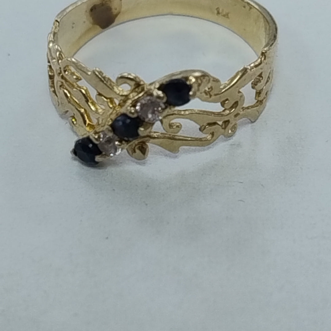 ANILLITO ORO 14 K 2.6 GRMS (SEMINUEVO)