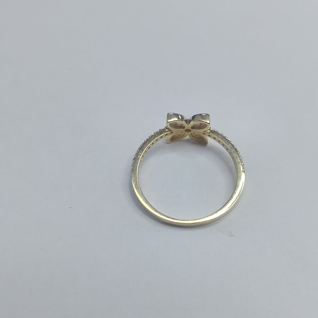 ANILLOS DAMA ORO 14K 2 (NUEVO)